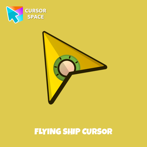 Flying Ship cursor arrow cursor